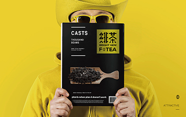 天津绯茶品牌设计